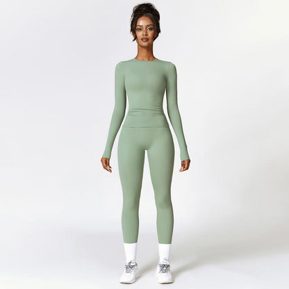 MASKERT “2-Piece Set”Women'S Sports Suit, Sports Running Suit, Yoga Suit, Home Casual Suit, Skin Friendly and Comfortable