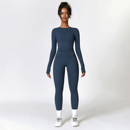 MASKERT “2-Piece Set”Women'S Sports Suit, Sports Running Suit, Yoga Suit, Home Casual Suit, Skin Friendly and Comfortable